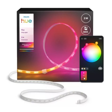 Philips - Комплект за удължаване на димируема LED RGBW лента Hue FLUX 2m LED/19,5W/24V 2200-6500K
