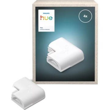 Philips - Ъглов конектор за LED ленти Hue FLUX, 4 бр.