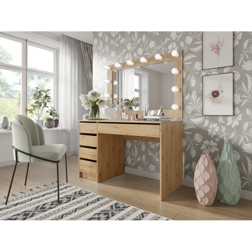 Писмено бюро ADA 76x120 cm дъб artisan