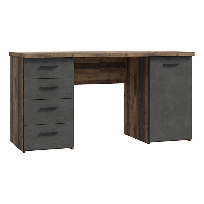 Писмено бюро ARENO кафяво/графит