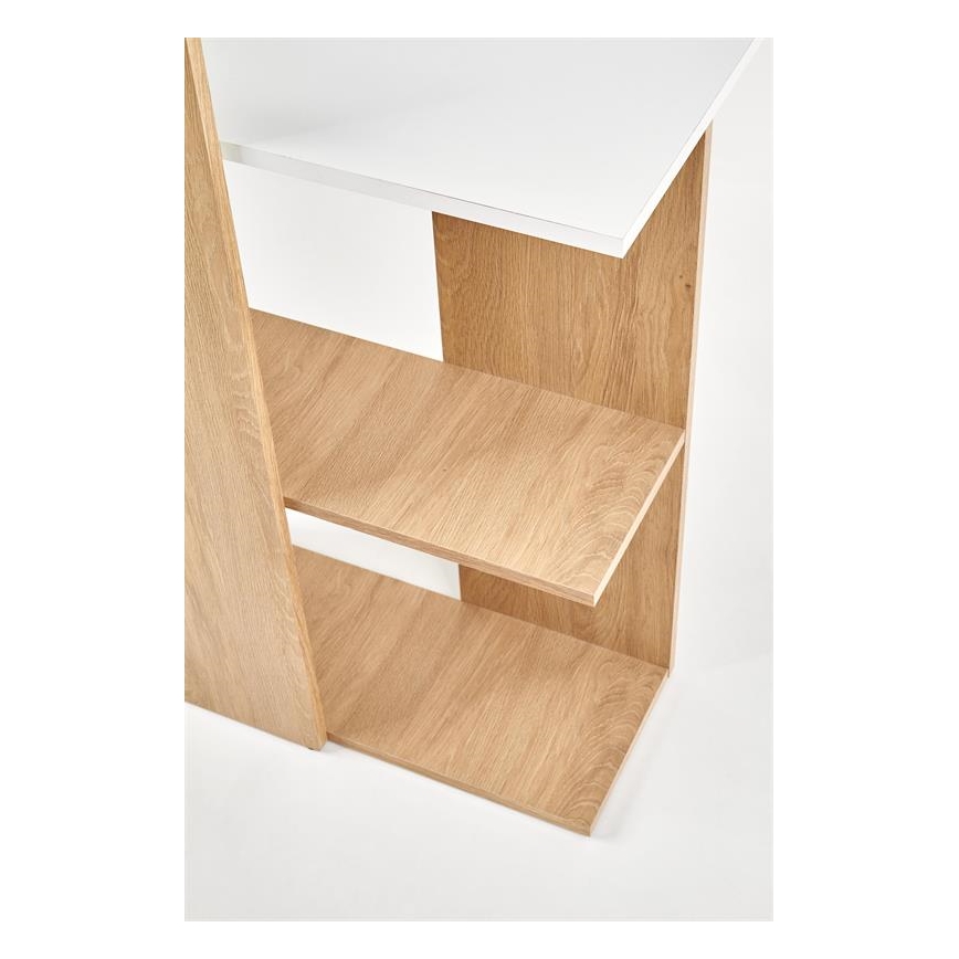 Писмено бюро COZYRA дъб/бяло