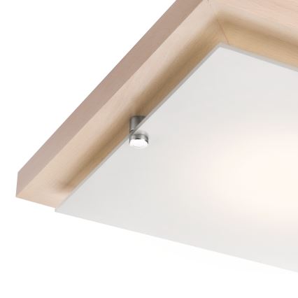 Потолен осветител 1xE27/60W/230V бук