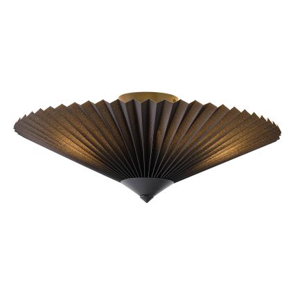 Плафон 5xE14/15W/230V черен