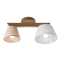 Плафон ANTONIO с 2xE14/40W/230V, бук