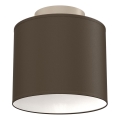 Плафон ARDEN 1xE27/15W/230V Ø 18 см черен