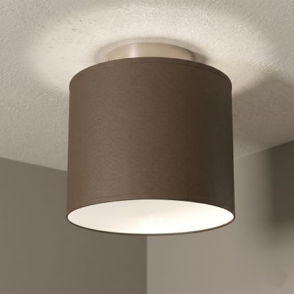Плафон ARDEN 1xE27/15W/230V Ø 18 см черен
