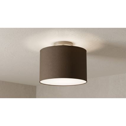 Плафон ARDEN 1xE27/15W/230V Ø 25 см черен