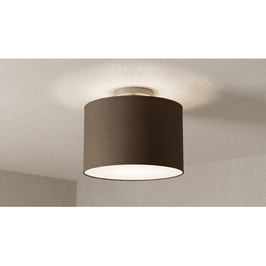 Плафон ARDEN 1xE27/15W/230V Ø 25 см черен