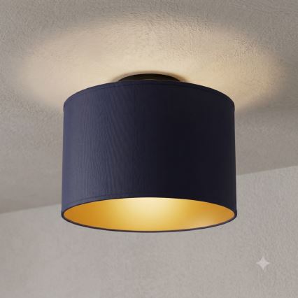 Плафон ARDEN 1xE27/15W/230V Ø 25 см, син