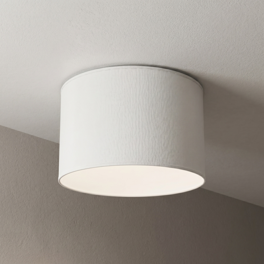 Плафон ARDEN 1xE27/15W/230V Ø 40 см, бял