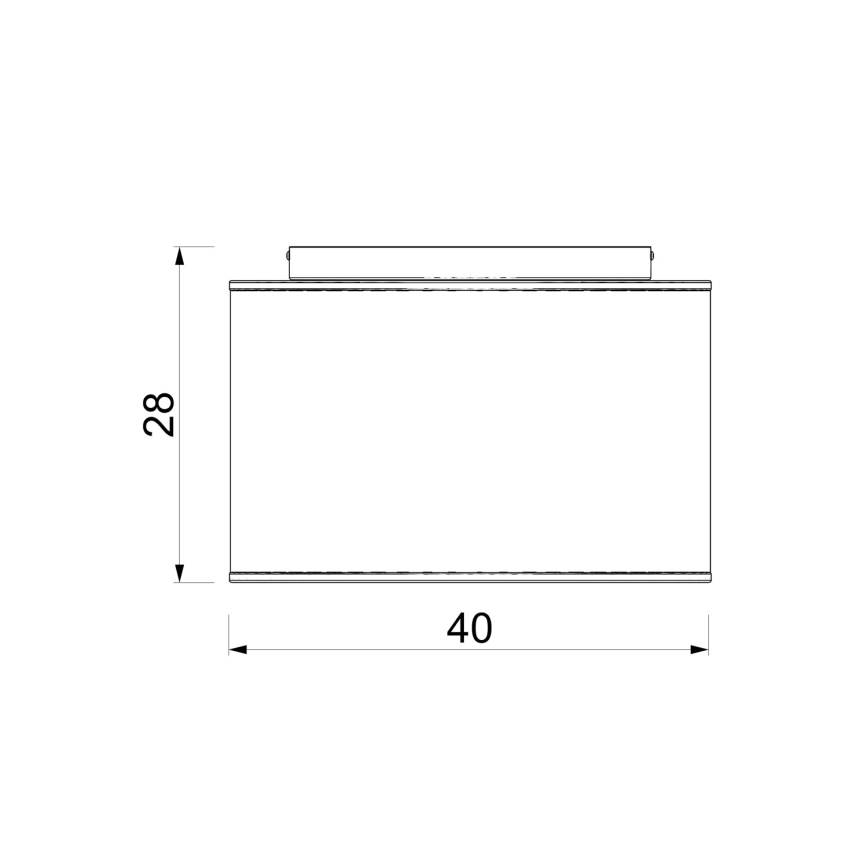 Плафон ARDEN 1xE27/15W/230V Ø 40 см зелен