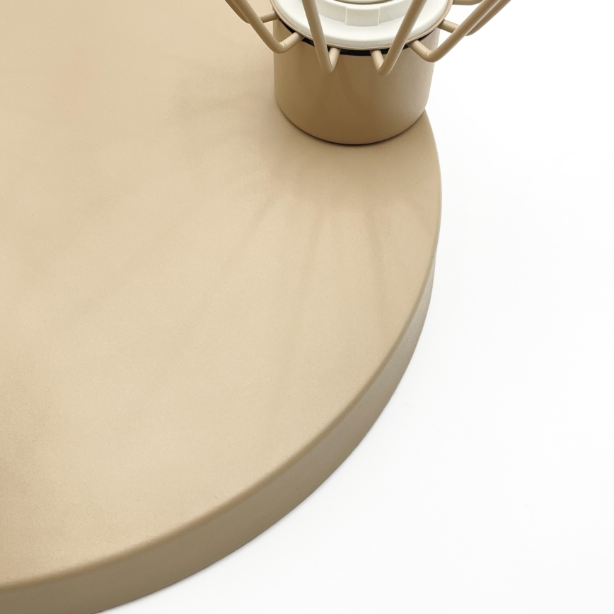 Плафон AUDREY 3xE27/15W/230V бежов