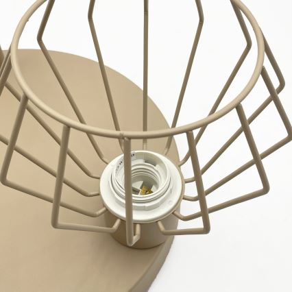 Плафон AUDREY 3xE27/15W/230V бежов