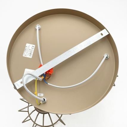 Плафон AUDREY 3xE27/15W/230V бежов