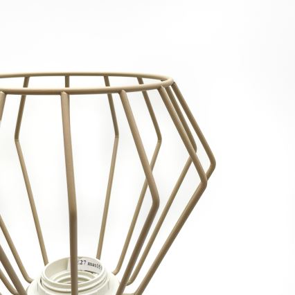 Плафон AUDREY 3xE27/15W/230V бежов