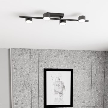 Плафон BET 4xGX53/12W/230V черен