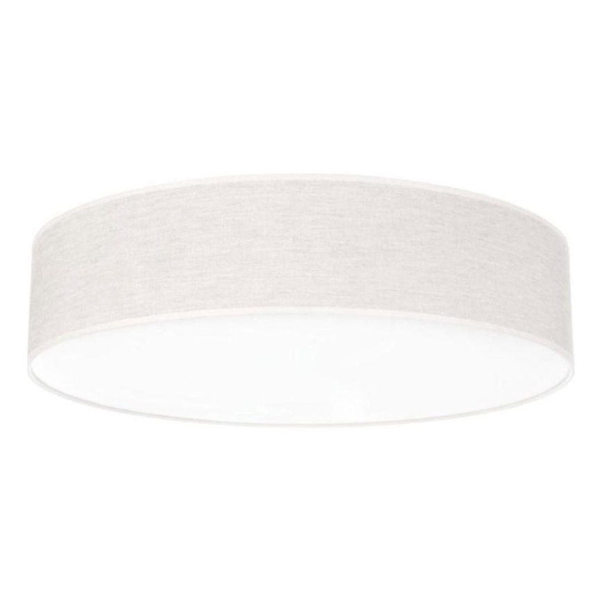 Плафон BOHO 4xE27/25W/230V Ø 58 см бял – FSC сертифицирано
