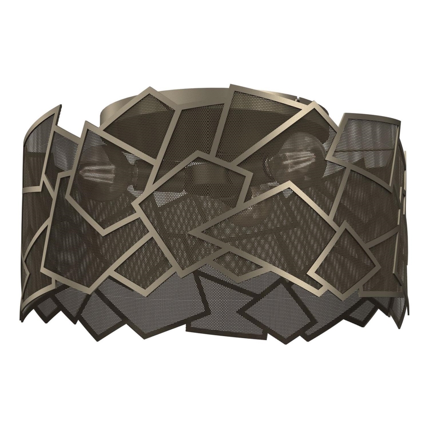 Плафон CAMO 3xE27/15W/230V златист