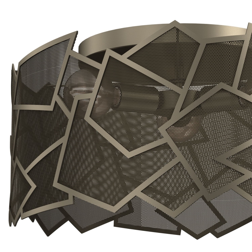 Плафон CAMO 3xE27/15W/230V златист