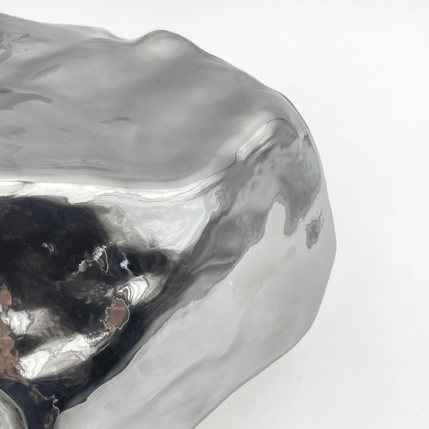 Плафон CRISTAL 1xE14/15W/230V месинг/опушено черно