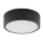 Плафон DANTE 1xE27/60W/230V Ø 26 см черен