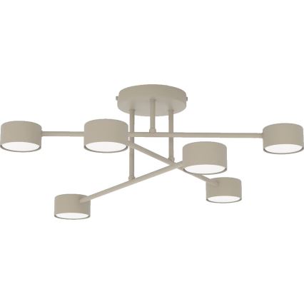 Плафон HALO 6xGX53/12W/230V бежов