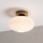 Плафон HARMA WOOD 1xE27/15W/230V дъб/бял Ø 25 см