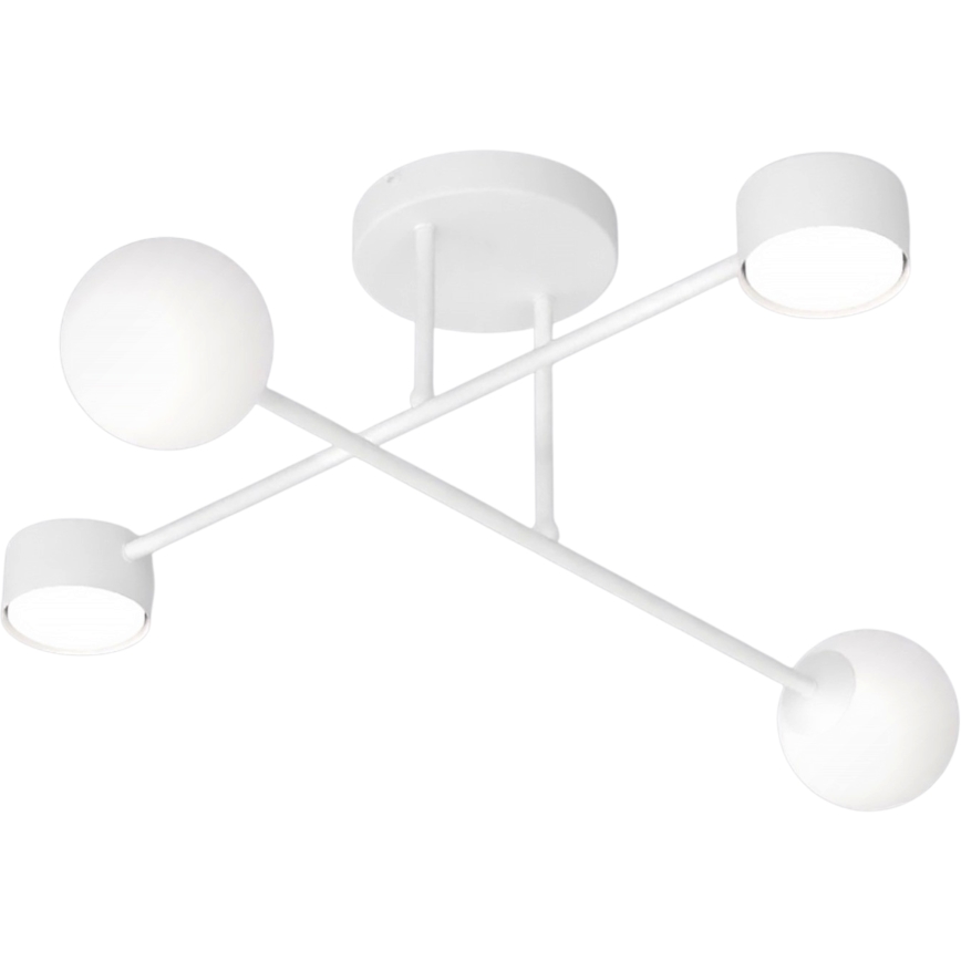 Плафон HOLON 2xG9/8W/230V + 2xGX53/12W бял