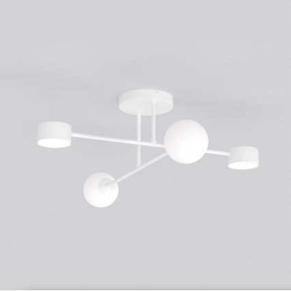 Плафон HOLON 2xG9/8W/230V + 2xGX53/12W бял