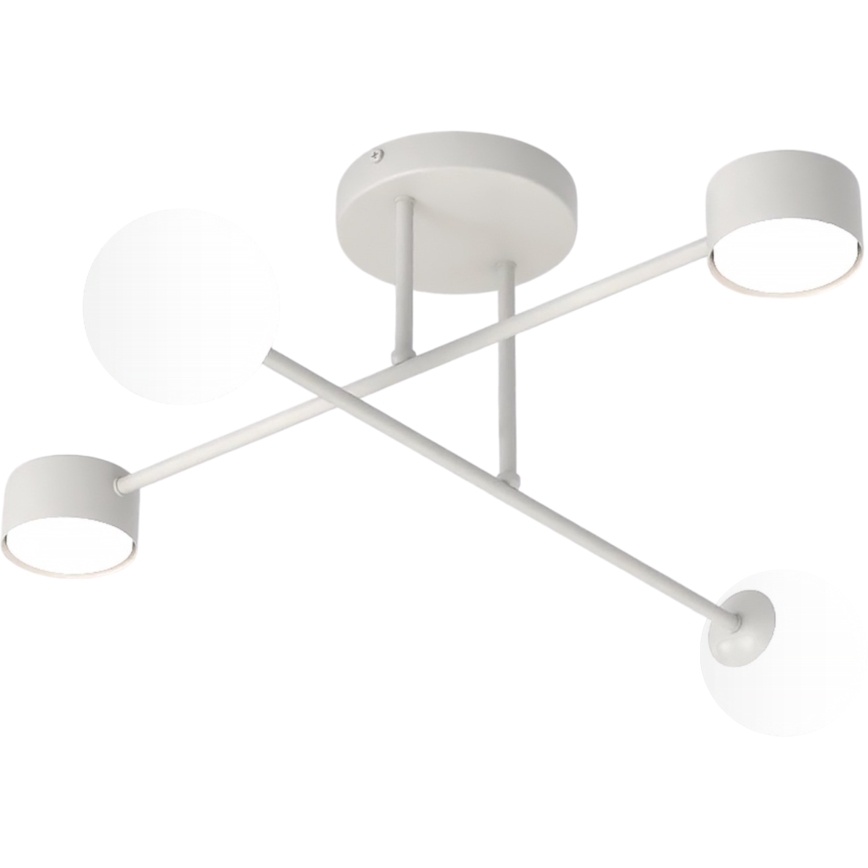 Плафон HOLON за повърхностен монтаж 2xG9/8W/230V + 2xGX53/12W, сив