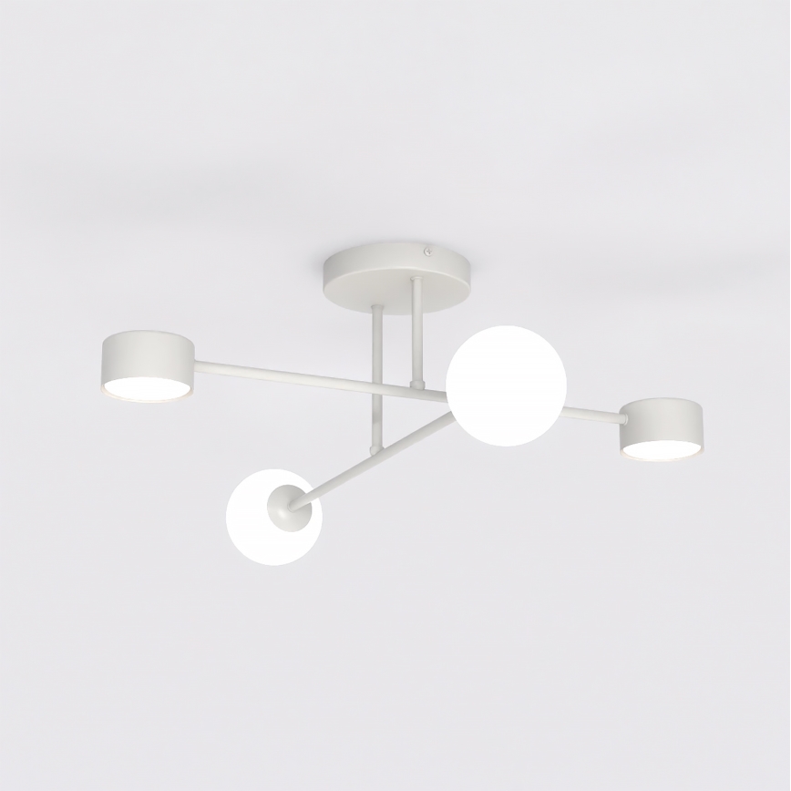 Плафон HOLON за повърхностен монтаж 2xG9/8W/230V + 2xGX53/12W, сив