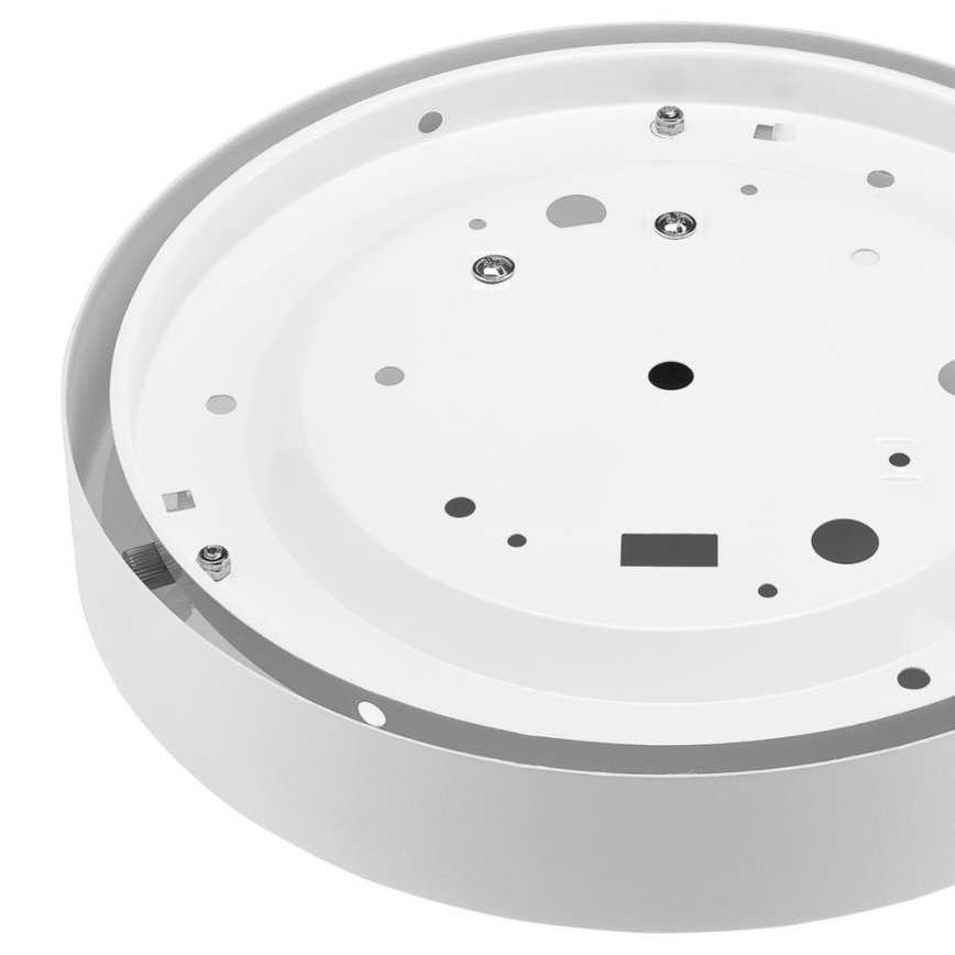 Плафон JONAS 1xE27/60W/230V Ø 26 см бял