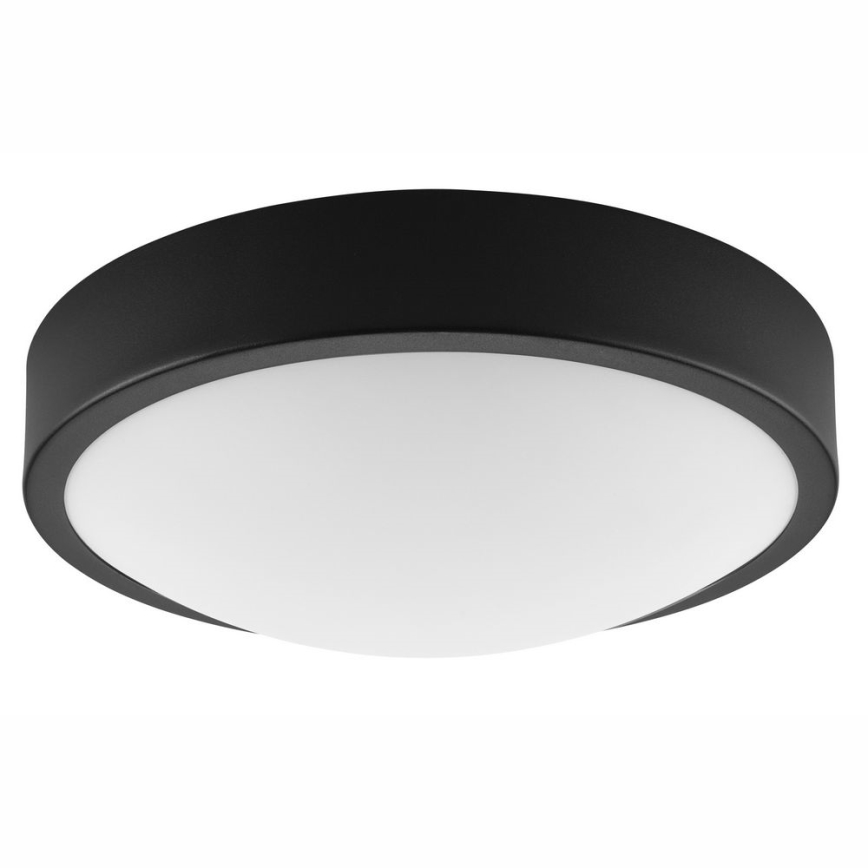 Плафон JONAS 1xE27/60W/230V Ø 26 см черен