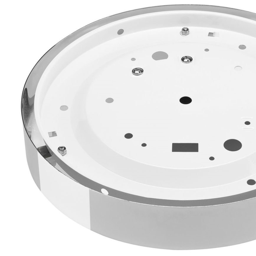 Плафон JONAS 1xE27/60W/230V Ø 26 см лъскав хром
