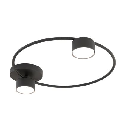 Плафон LUCIO 2xGX53/12W/230V черен