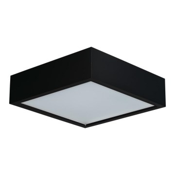 Плафон MERSA 3xE27/40W/230V бор черен