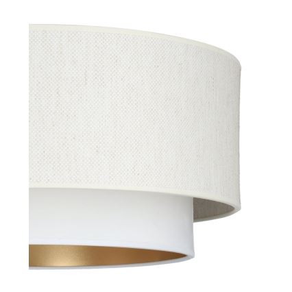 Плафон NATIA за повърхностен монтаж 1xE27/60W/230V Ø 45 см бял