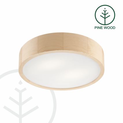 Плафон NATURAL 2xE27/60W/230V ø 37 см бор