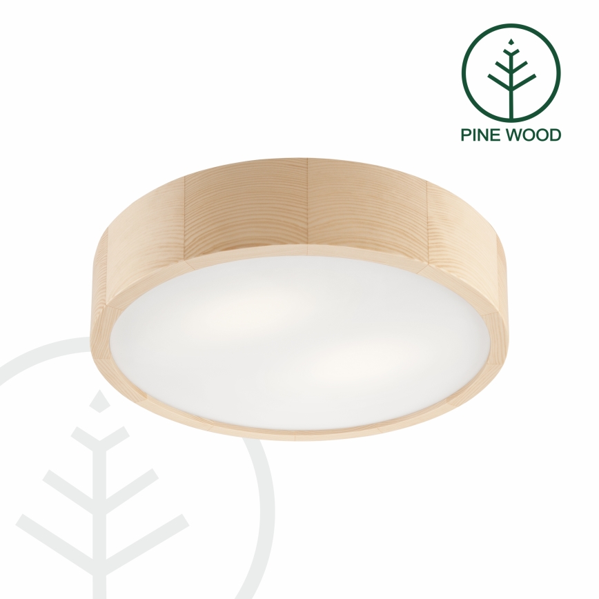 Плафон NATURAL 2xE27/60W/230V ø 37 см бор