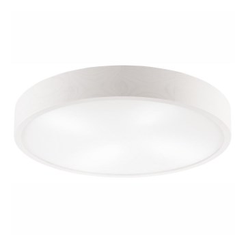 Плафон NATURAL 4xE27/60W/230V ø 57 см бял/бор