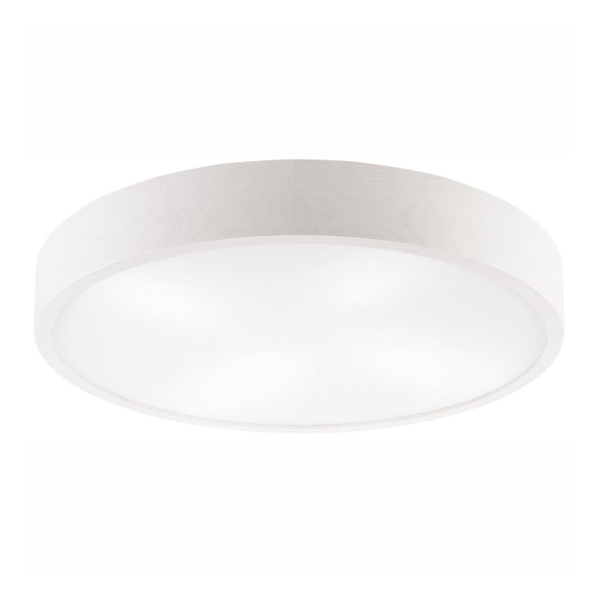 Плафон NATURAL 4xE27/60W/230V ø 57 см бял/бор