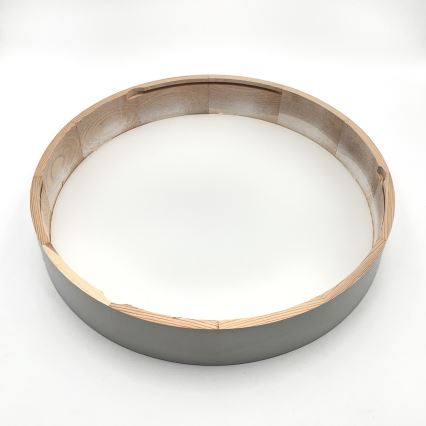 Плафон NATURAL 5×E27/15W/230V Ø 47,5 см бор/бял