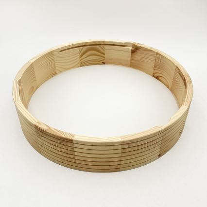 Плафон NATURAL MODERN 2xE27/15W/230V диам. 37,5 см, в цвят бор