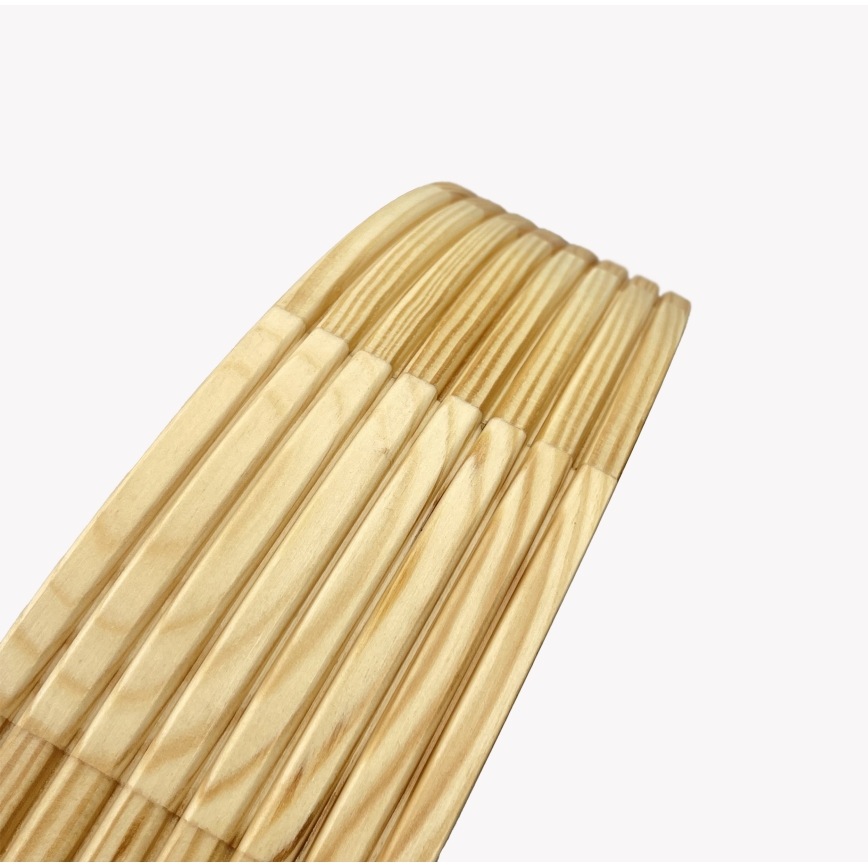 Плафон NATURAL MODERN 2xE27/15W/230V диам. 37,5 см, в цвят бор