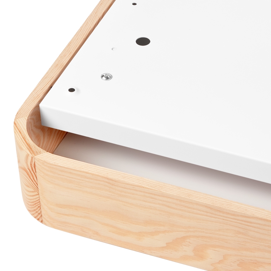 Плафон NATURAL SQUARE 2xE27/15W/230V 35x35 см бор