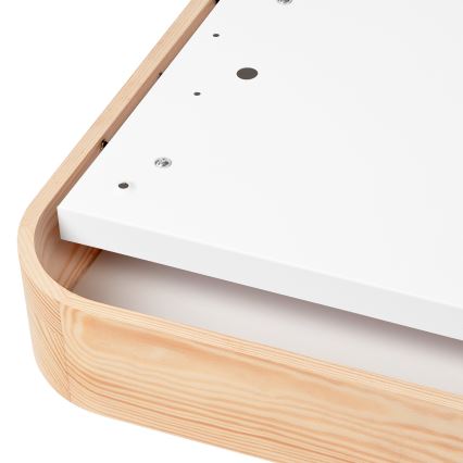 Плафон NATURAL SQUARE 4xE27/15W/230V 45x45 см бор