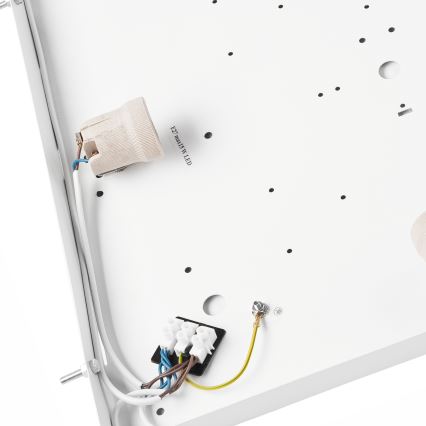 Плафон NATURAL SQUARE 4xE27/15W/230V 48x48 см бор/черен