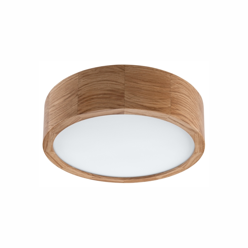 Плафон за баня OAK 2xE27/15W/230V IP54 дъб ø 27 см