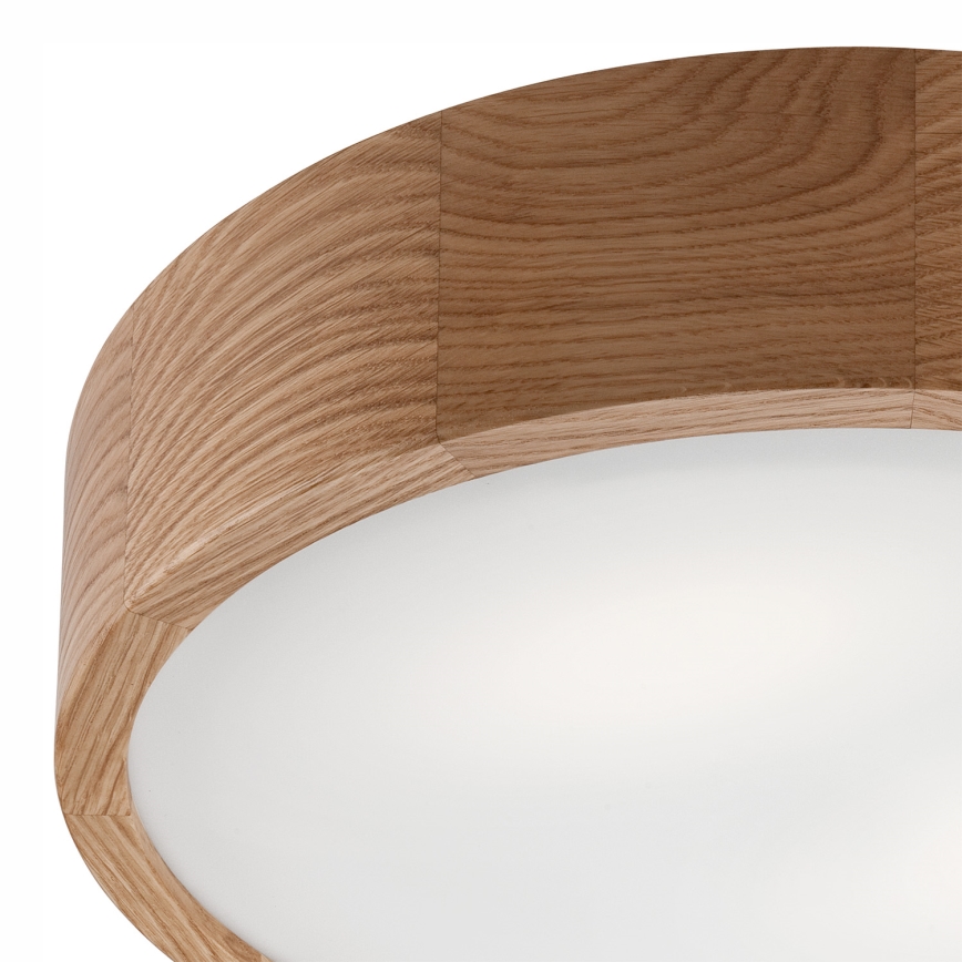 Плафон OAK 2xE27/60W/230V дъб ø 37,5 см