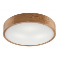 Плафон OAK 3xE27/60W/230V дъб ø 47,5 см